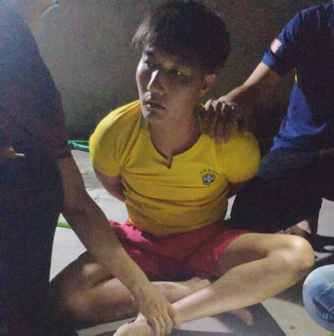 Đối tượng Nguyễn Văn Thiện. Ảnh: Công an Bắc Giang
