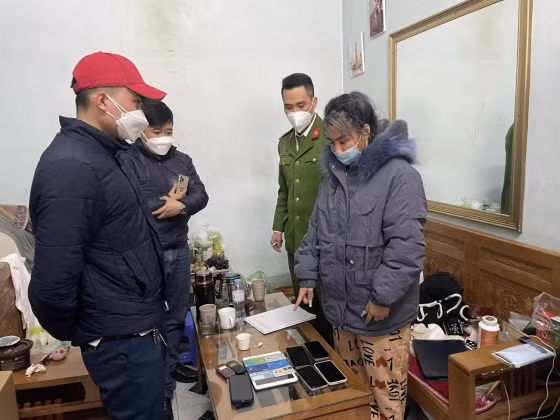 Cơ quan chức năng thi hành các biện pháp tố tụng đối với Nguyễn Thị Thuỳ Trang.