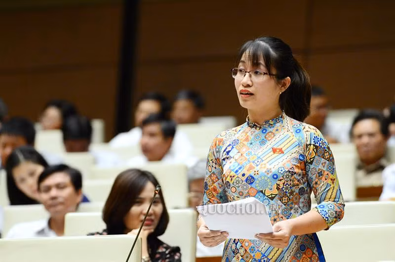Đại biểu Đặng Thị Phương Thảo - đoàn Nam Định