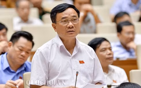 Đại biểu Mai Sỹ Diến - đoàn Thanh Hoá