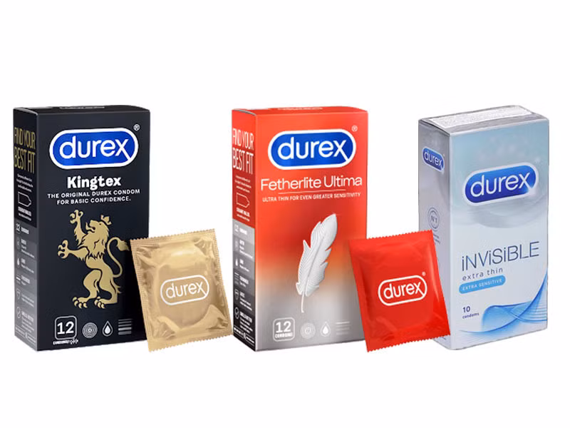 Bao cao su Durex có thương hiệu mạnh trên thị trường