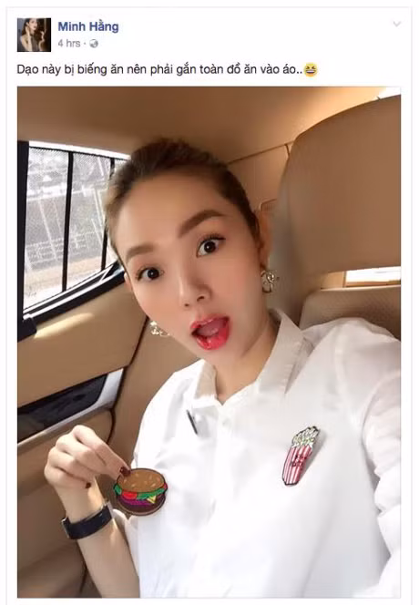 Minh Hang bat ngo dong cua facebook sau scandal voi Ho Ngoc Ha - Anh 2