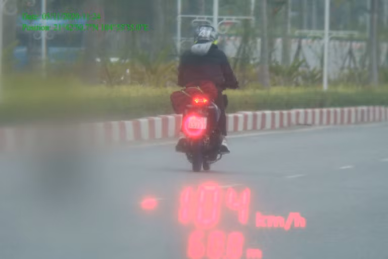 Hình ảnh vi phạm được cơ quan chức năng ghi lại