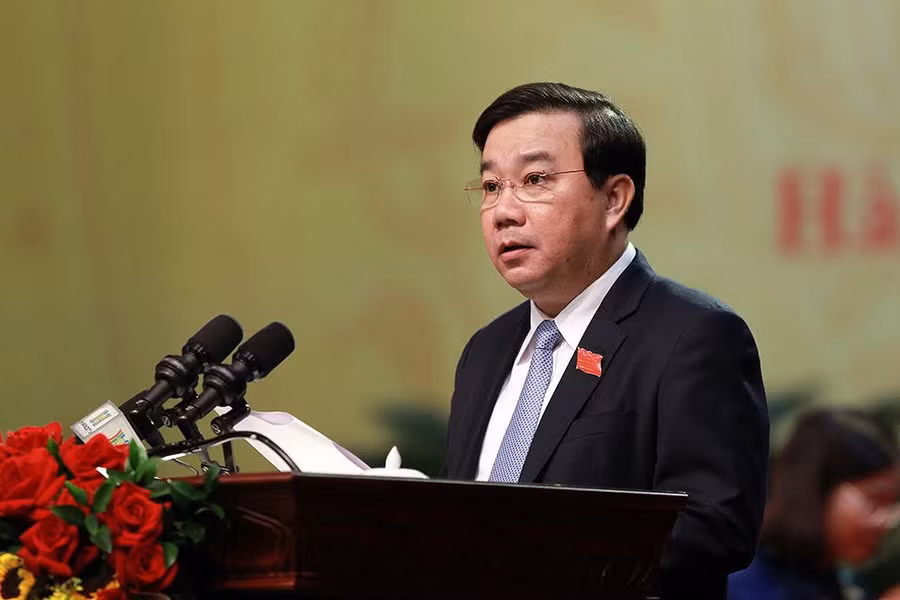 Phó chủ tịch UBND TP. Hà Nội Chử Xuân Dũng.