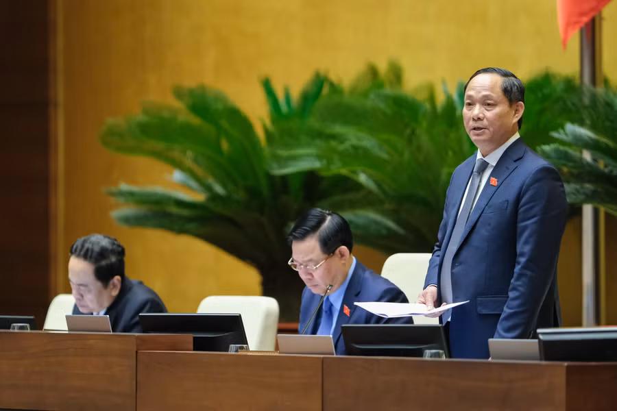 Phó Chủ tịch Quốc hội Trần Quang Phương kết luận nội dung Phiên họp.