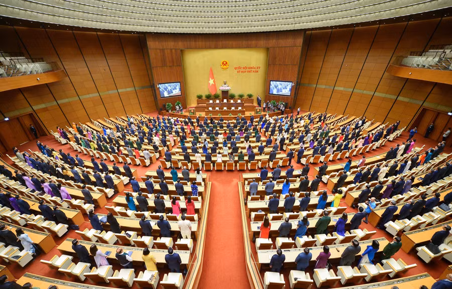 Toàn cảnh phiên bế mạc.