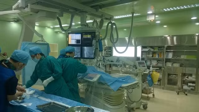 Chuẩn bị can thiệp cho bệnh nhi
