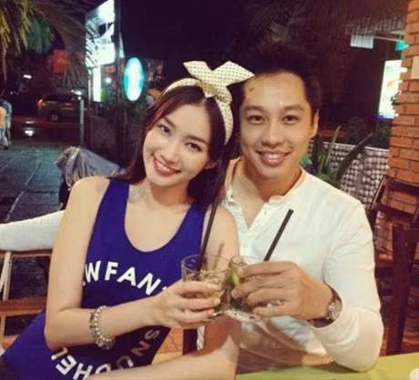 Hoa hau Truc Diem ngay cang vien man khi lay chong dai gia - Anh 2