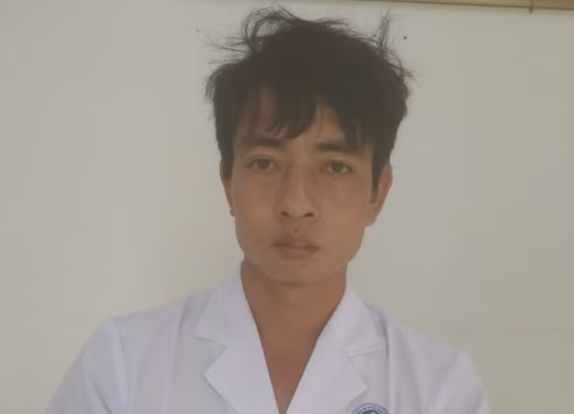 Trần Ngọc Văn tại cơ quan điều tra.