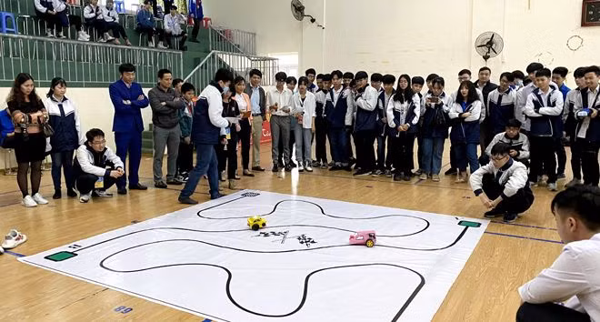 Ngày hội STEM thực sự là sân chơi bổ ích cho học sinh các cấp.