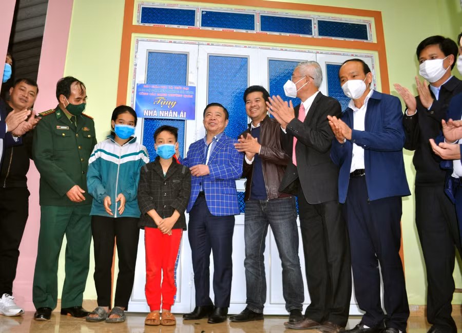 Dịp Tết Nhâm Dần 2022, gia đình 3 em My, Khánh, Kiên được đón Tết trong ngôi nhà mới khang trang
