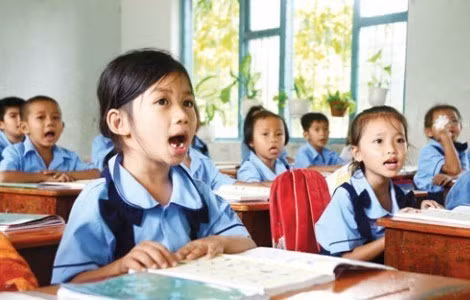 Học sinh có thể thể hiện ý tưởng của mình bằng nhiều hình thức phong phú. Ảnh minh họa/internet