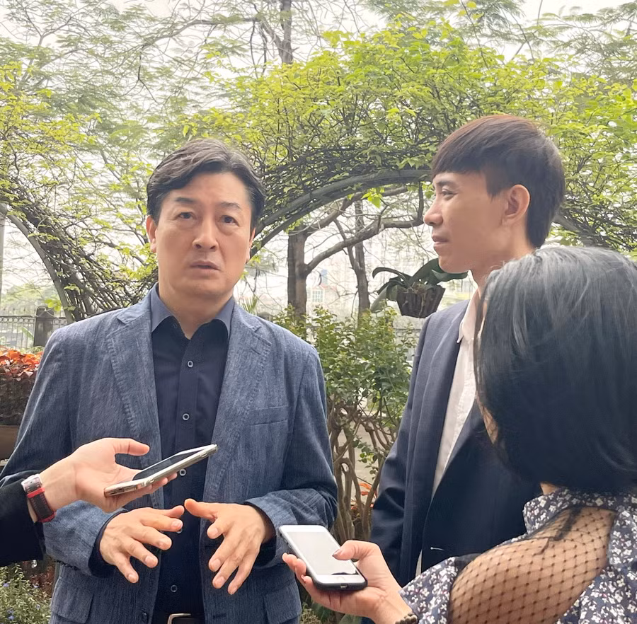 Ông Choi Jae Jin - Trưởng đại diện Quỹ giao lưu quốc tế Hàn Quốc tại Hà Nội.