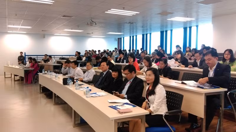 Hội thảo có sự tham dự của nhiều đại biểu, nhà khoa học quốc tế