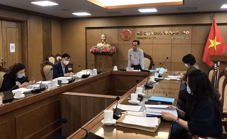 Thứ trưởng Hoàng Minh Sơn phát biểu chỉ đạo tại phiên họp