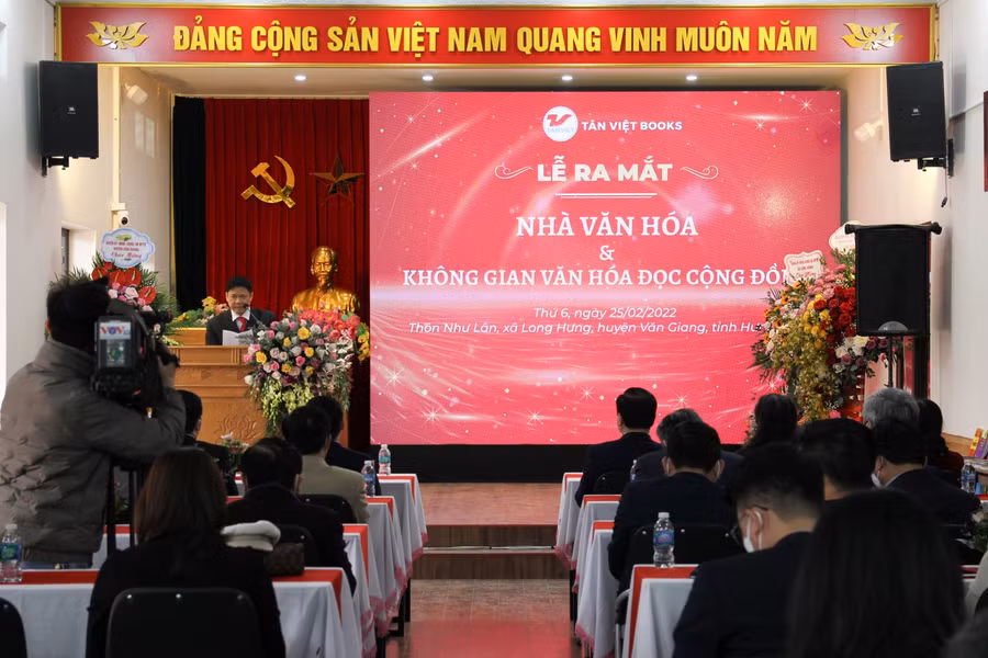 Khánh thành nhà văn hoá, không gian văn hoá đọc cộng đồng với hơn 6.000 đầu sách ảnh 4