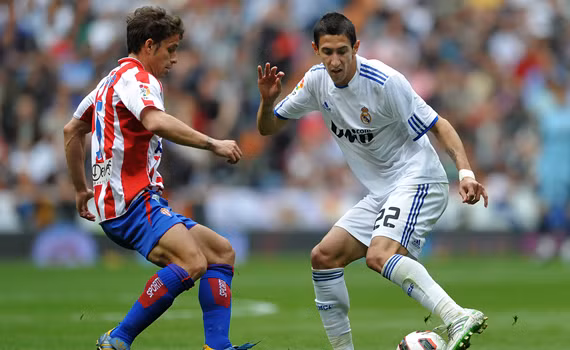 "Kền kền trắng" bị bắn hạ ngay trên thánh địa Becnabeu ảnh 2 Di Maria bất lực trước hàng thủ đội khách