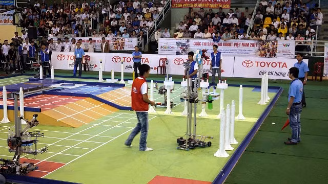 32 đội tham dự vòng chung kết Robocon 2011