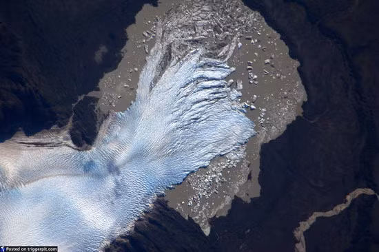 San Quintin Glacier, Chile The San Quintín Glacier is the largest outflow glacier of the Northern Patagonian Ice Field, in southern Chile. Like many glaciers worldwide during the twentieth century, San Quintín appears to be losing mass and retreating rapidly. Natural order, or man-made effect? I’m not going to speculate, but instead enjoy the beauty of a majestic glacier. 
