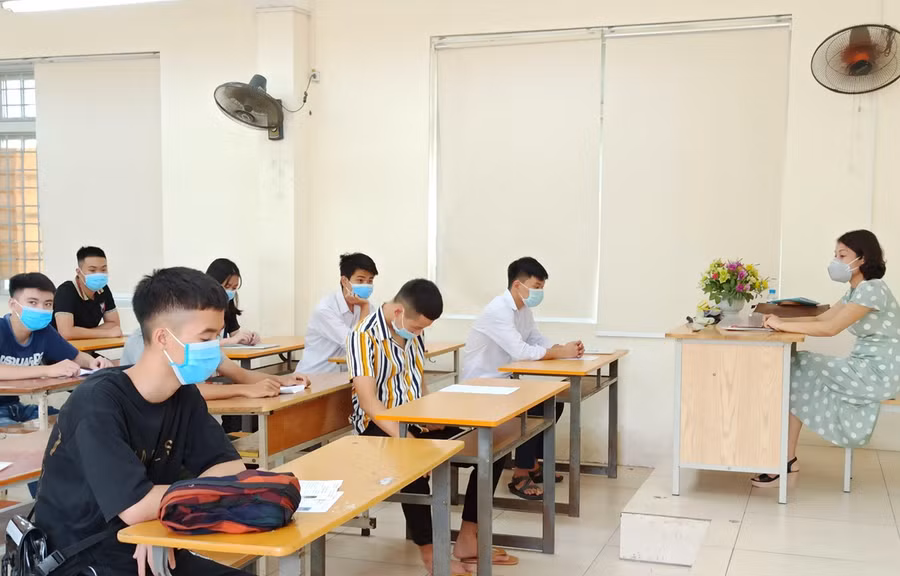 Thí sinh tham dự Kỳ thi tốt nghiệp THPT 2021. Ảnh: Internet