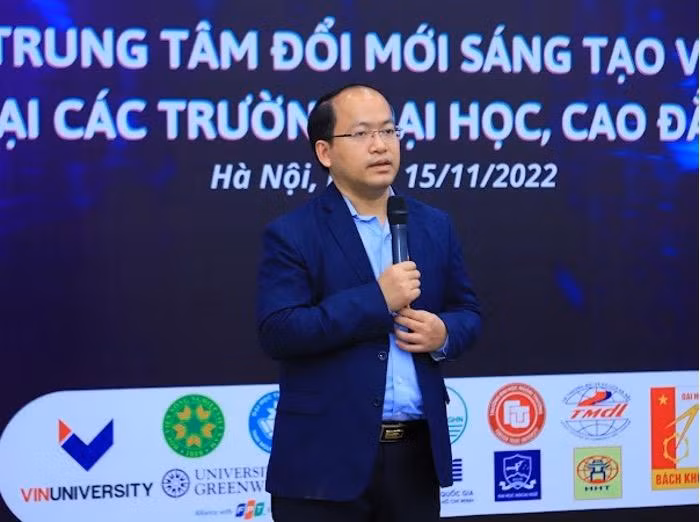 Ông Vũ Quốc Huy - Giám đốc Trung tâm ĐMSTQG phát biểu khai mạc Hội thảo.