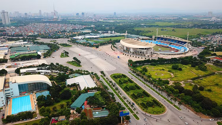 Khu Liên hợp thể thao quốc gia Mỹ Đình. Ảnh: Giang Huy