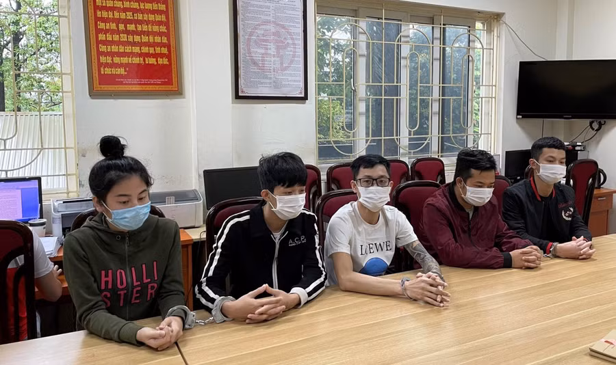 Các đối tượng có liên quan đến vụ án.