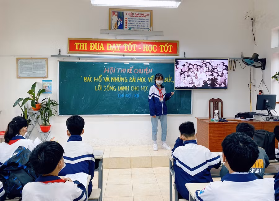 Giáo dục đạo đức lối sông cho học sinh cấp THCS ở Hải Hậu được lồng ghép qua các tiết học
