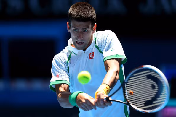 Djokovic và Sharapova thắng dễ tại vòng 1 Australia Open ảnh 1 Novak Djokovic đã giành quyền vào vòng 2