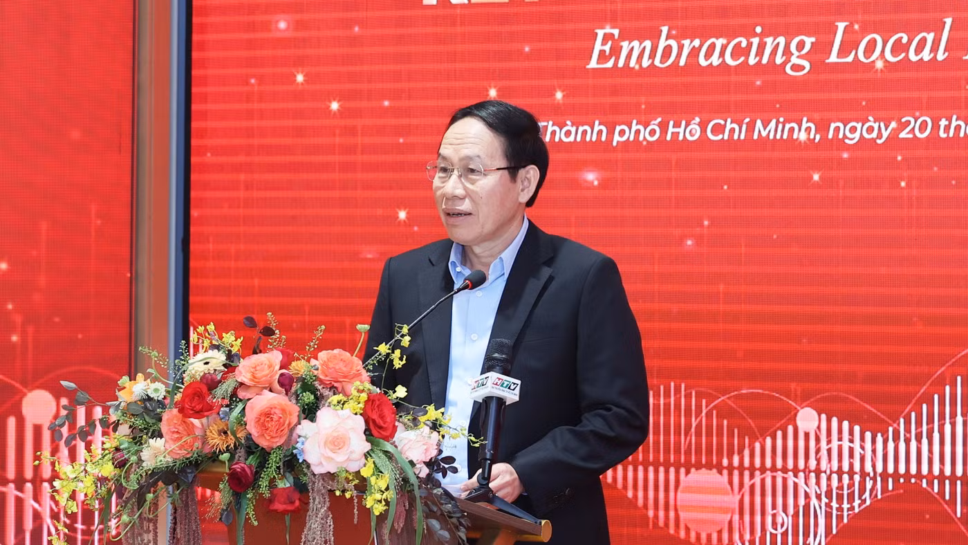 Phó Thủ tướng Chính phủ Lê Tiến Châu phát biểu tại Hội nghị Kết nối đối tác khu vực công UEH năm 2026.