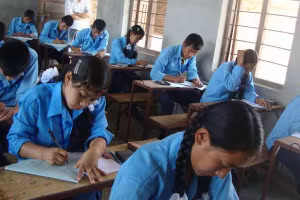Học sinh Nepal.