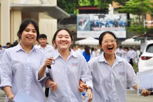 Thí sinh tham dự Kỳ thi tốt nghiệp THPT năm 2024.