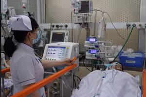 Bệnh nhân sau phẫu thuật. Ảnh: BVCC