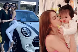 Ngọc Trinh tung ảnh "con gái" 1 tuổi, Hotgirl Trâm Anh tậu xế hộp tiền tỷ