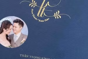 Lộ diện thiệp cưới của thiếu gia Phan Thành và Primmy Trương