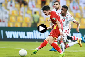 Video: Hai pha ghi bàn cực đẹp của Tiến Linh và Minh Vương trận Việt Nam - UAE