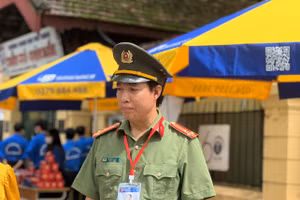Thượng tá Vũ Mạnh Tuân, Cục An ninh chính trị nội bộ Bộ Công an.