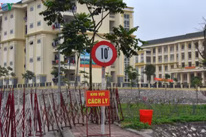 Ảnh minh họa khu cách ly tập trung Trường Quân sự Sơn Tây.
