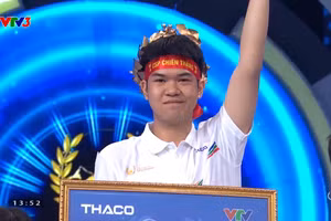 Đỗ Bảo Minh giành vòng nguyệt quế Olympia.