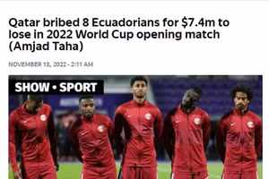 Chủ nhà Qatar gặp cú sốc lớn trước trận ra quân World Cup 2022 
