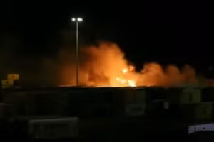 Cảng biển của Syria bị không kích