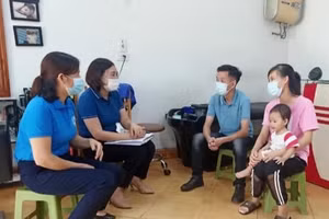 Công tác huy động trẻ đi học, chuẩn bị năm học mới của Trường MN Hưng Thành (TP Tuyên Quang).