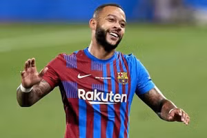 Memphis Depay nhận được sự quan tâm lớn của nhiều đội bóng Anh.