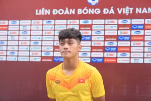 Quốc Việt đang là một trong những tiền đạo trẻ ưu tú của bóng đá Việt Nam.