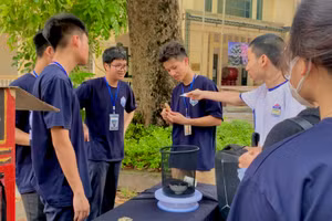 Những sáng tạo của các "khoa học gia" trên ghế nhà trường.