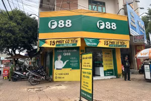 Một cơ sở f88 trên đường Hà Huy Tập - TP Buôn Ma Thuột.