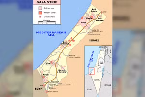 Tuyến đường Philadelphi nằm dọc biên giới Ai Cập-Gaza