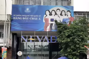 Địa điểm kinh doanh số 2 Chi nhánh thẩm mỹ viện Hasu Beauty. (Ảnh: H.N)