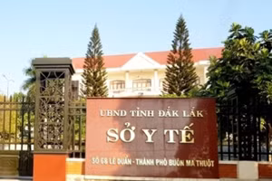 Sở Y tế tỉnh Đắk Lắk.