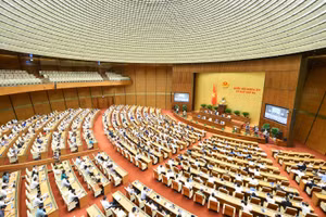 Kỳ họp thứ 3, Quốc hội khóa XV. Ảnh: Quang Khánh